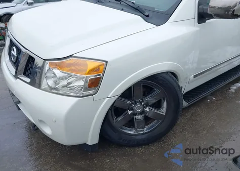 2013 Nissan Armada Platinum from USA, damaged, VIN 5N1AA0NE1DN606997